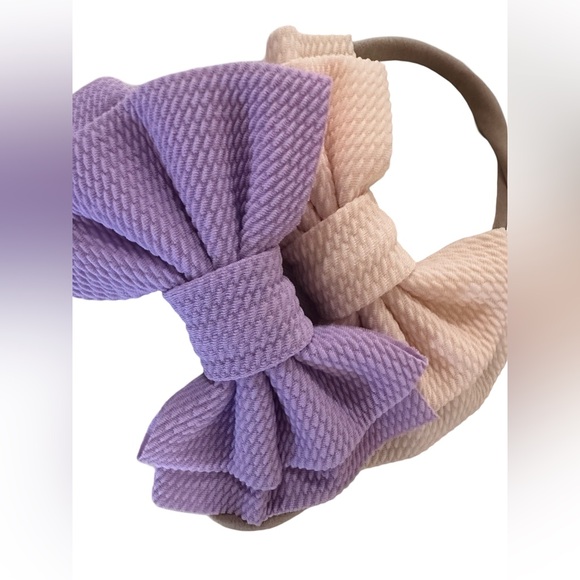 🔥BUNDLE 5/$18Baby Girl Multi Color bows 14 Set - Picture 8 of 8